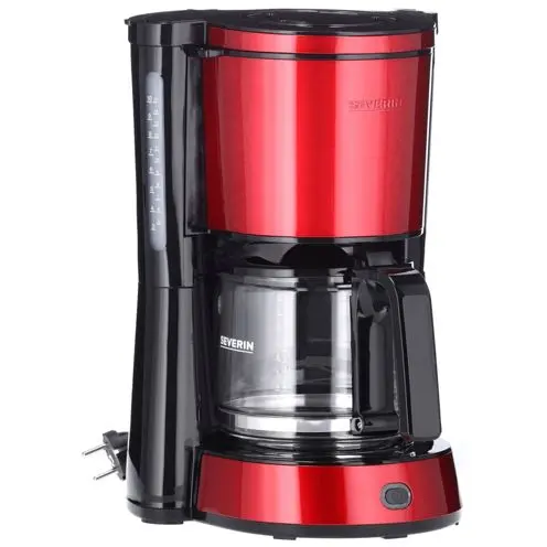Severin KA-4817 Καφετιέρα Φίλτρου 1000W Red